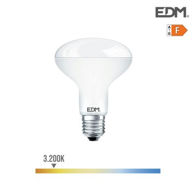LED-lampa EDM E27 10 W F 810 Lm (3200 K)