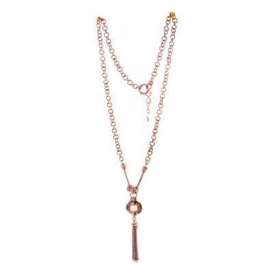 Damhalsband Folli Follie 3N2T021RFC (48 cm)