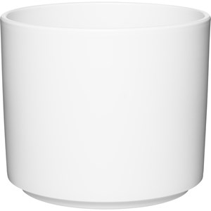 Kruka Cylinder Vit, Ø 18 cm
