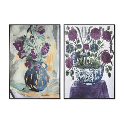 Tavla DKD Home Decor Vas (83 x 4,5 x 122,5 cm) (83 x 4,5 x 123 cm) (2 antal)