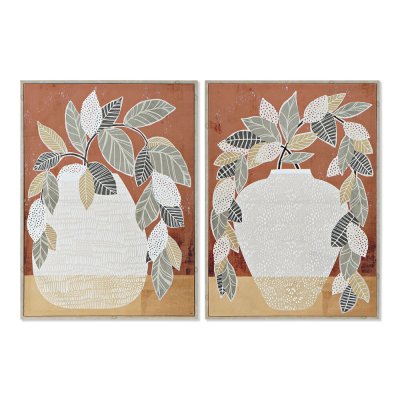 Tavla DKD Home Decor Vas (52 x 2,7 x 72 cm) (2 antal)