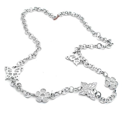 Damhalsband Folli Follie 3N7F147C (33 cm)
