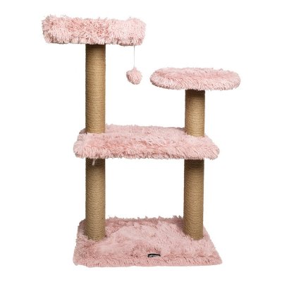 Klösbräda för katter Gloria Níger 60 x 147 x 50 cm Träd Rosa