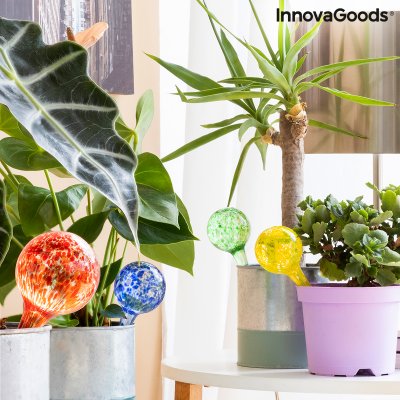 Automatiska bevattningsglober Ballwooters InnovaGoods 4 antal