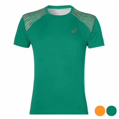 T-shirt med kortärm Herr Asics fuzeX TEE (Färg: Grön, Storlek: S)