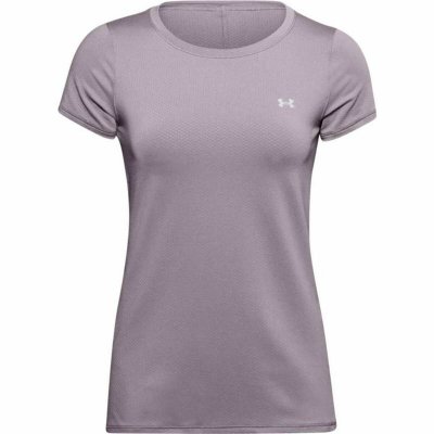 T-shirt med kortärm Dam Under Armour HeatGear Purpur (Storlek: XS)