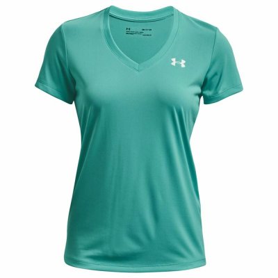 Sporttröja med ärmar Under Armour Tech SSV Aquamarine (Storlek: XS)