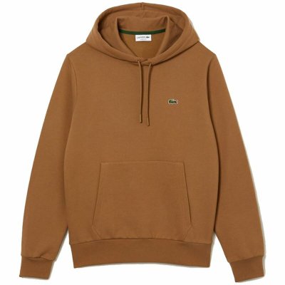 Tröja med huva Herr Lacoste Sweatshirt Gyllene (Storlek: 2XL)