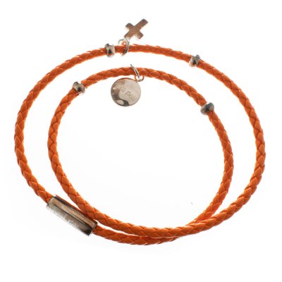 Armband Folli Follie 1B14F058O Orange (17 cm)
