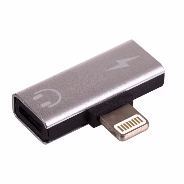 Akyga Adapter Lightning-hane - 2x Lightning-honor