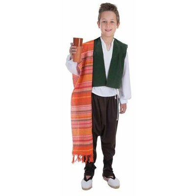 Maskeraddräkt för barn Bodeguero (Storlek: 3-5 år)