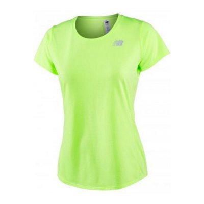 T-shirt med kortärm Dam ACCELERATE New Balance WT73128 BIO Gul (Storlek: XS)