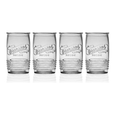 Kruka för köksredskap Versa Glas (8,5 x 14,5 x 8,5 cm) (4 Delar)