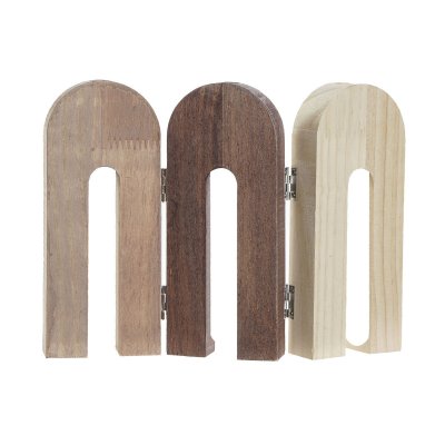 Vas DKD Home Decor Naturell MDF (24 x 3 x 20 cm)