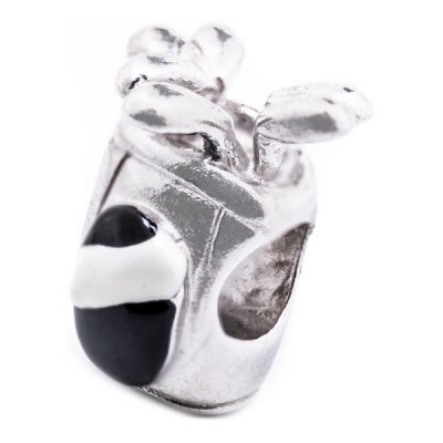 Dampärlor Viceroy VMM0251-11 Svart Silvrig (1 cm)