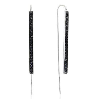 Dam örhängen Sif Jakobs E1021-BK (7 cm)