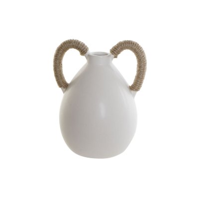Vas DKD Home Decor Keramik Vit (17 x 15 x 21,5 cm)