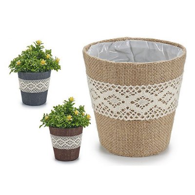 Kruka Tyg (14 x 13 x 14 cm) (14 x 13 x 14 cm)