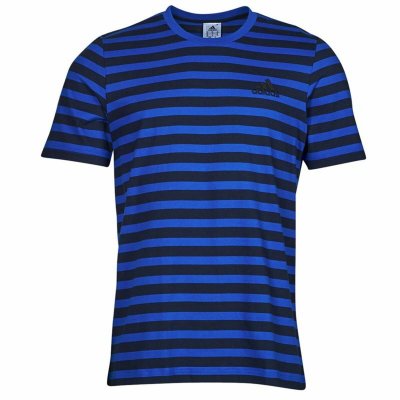 T-shirt med kortärm Herr Adidas Stripty SJ Blå (Storlek: L)
