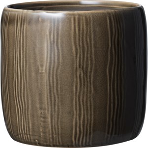 Kruka Ränder Ø14 cm, Grön