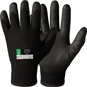 Montagehandskar Granberg Black Diamond Ice Vinter Vinyl, Svart 11