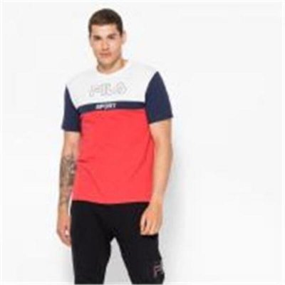 T-shirt med kortärm Herr Fila 682859 Vit (Storlek: XS)