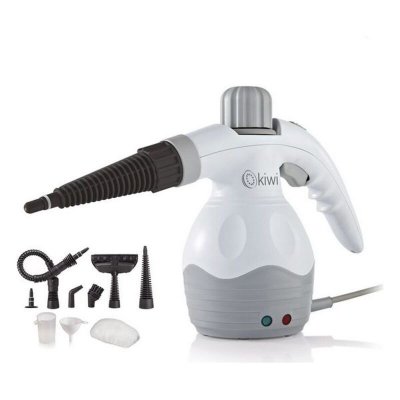 Multifunktionell 9-i-1 handhållen steamer med tillbehör Kiwi BIG-S2205712 Vit 1100 W 350 ml