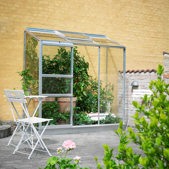Altan 3 sektioner Glas, aluminium