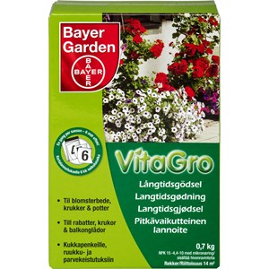 Långtidsgödsel VitaGro, 0,7 kg
