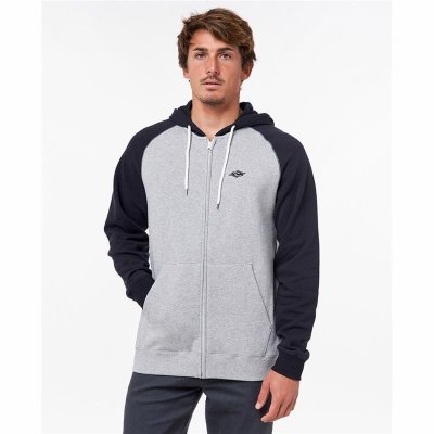 Tröja med huva Herr Rip Curl Ljusgrå (Storlek: XL)