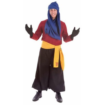Maskeraddräkt vuxna Ockra Pappersark / Höstack 4 Delar (Storlek: XL)