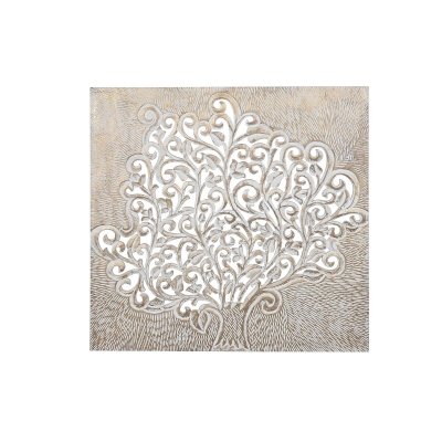 Väggdekoration DKD Home Decor Träd MDF (120 x 4 x 120 cm)