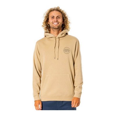 Tröja med huva Herr Rip Curl Re Entry Beige (Storlek: XXL)