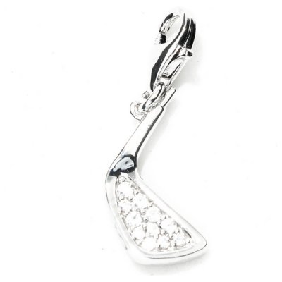 Dampärlor Xenox CHARM_GOLF2 Silvrig (1 cm)
