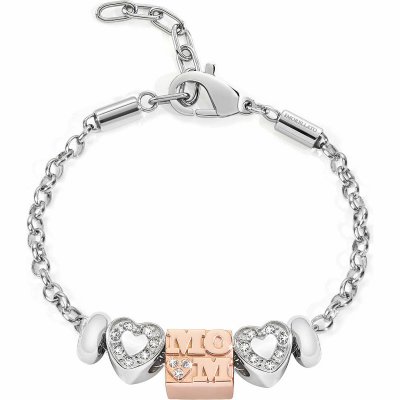 Damarmband Morellato SCZ503 Silvrig Stål Roséguld (19 cm)