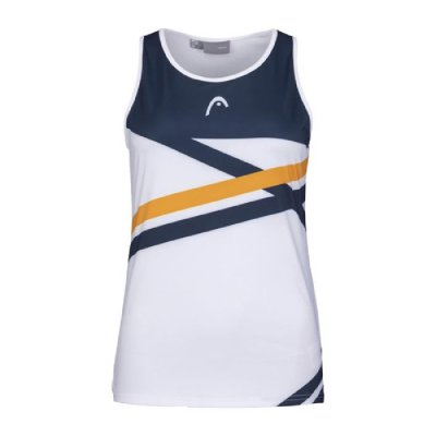 T-shirt Head Tenis PERF Tank Top W Vit (Storlek: M)