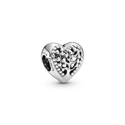 Dampärlor Pandora 797058 Silvrig (1 cm)