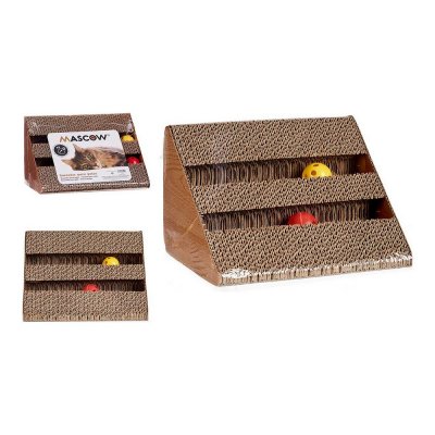 Klösbräda för katter Brun (16,5 x 16,5 x 26,5 cm)