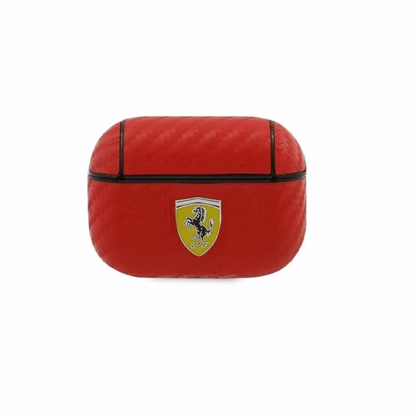 Ferrari Skyddsskal till AirPods Pro - Carbon Röd