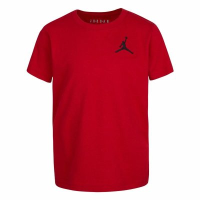Barn T-shirt med kortärm Nike Jordan Jumpamn Air EMB Röd (Storlek: 3 år)