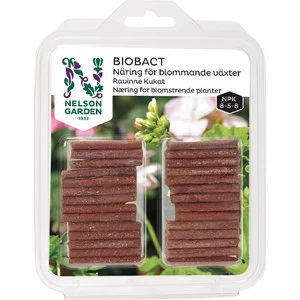 Näringspinne Nelson Garden Biobact Blommor, 28-pack
