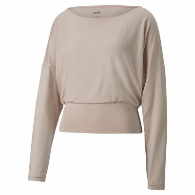 Tröja utan huva Dam Puma Studio Yogini Lite Lax (Storlek: L)