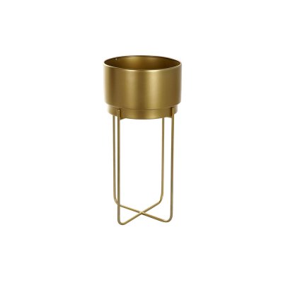 Kruka DKD Home Decor Gyllene Metall (30 x 30 x 64 cm)