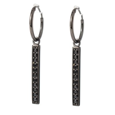 Dam örhängen Sif Jakobs E1031-BK-BK (3,5 cm)