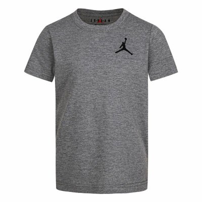 Barn T-shirt med kortärm Nike Jordan Jumpamn Air EMB Mörkgrå (Storlek: 3 år)