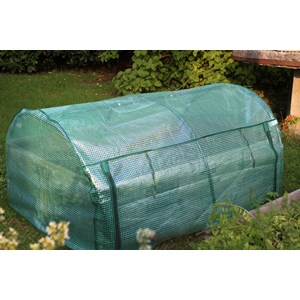 Drivhus Driva med PE-plastöverdrag