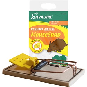 Musfälla trä, 2-pack