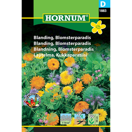 Ettårig mix, Blomsterparadis