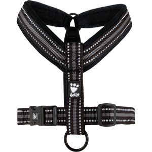 Hundsele Hurtta Y-sele Vadderad, Svart - SVART, 35CM