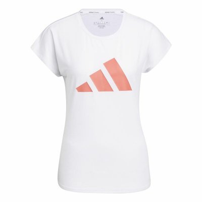 T-shirt med kortärm Dam Adidas Training 3B Vit (Storlek: M)